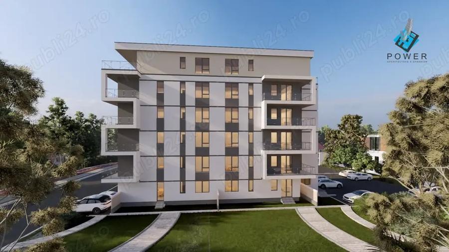 Apartament cu 3 camere semidecomandat în Central