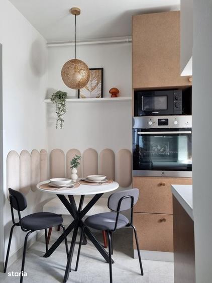 Apartament cu 2 camere, mobilat în Cornișa