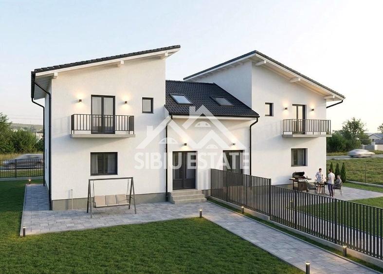 Duplex cu 5 camere cu Canalizare în Șelimbăr