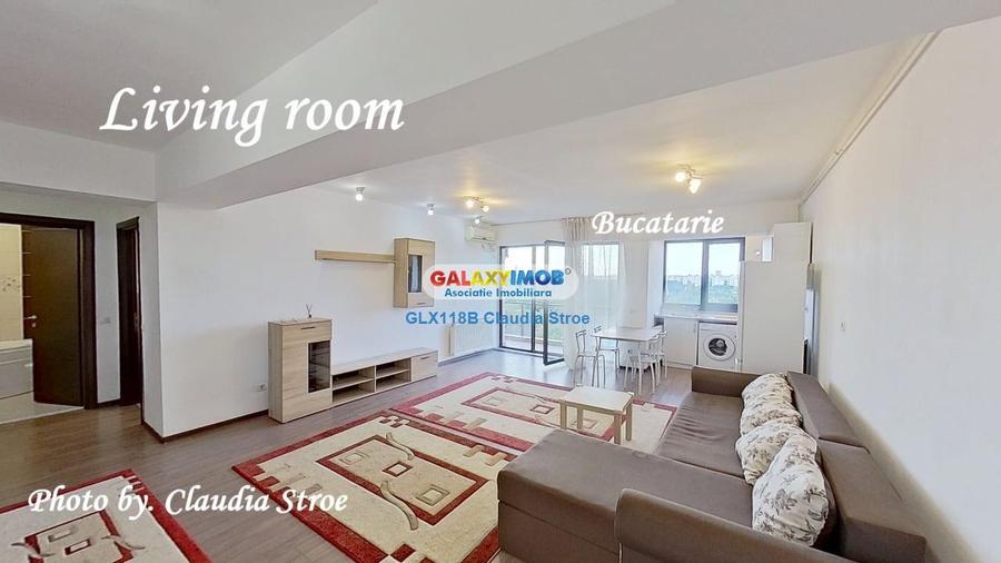 Apartament cu 2 camere semidecomandat, mobilat în Brâncoveanu
