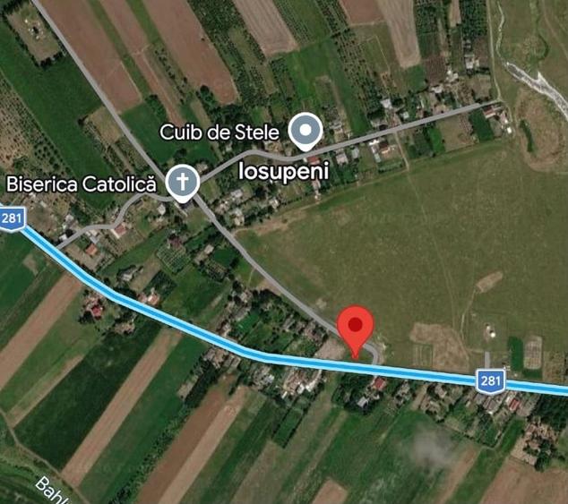 Teren agricol intravilan de 1000 mp, în Iosupeni