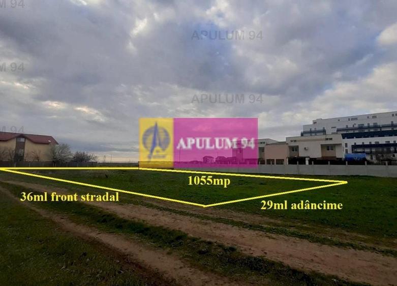 Teren Construcții intravilan de 1055 mp, în Berceni
