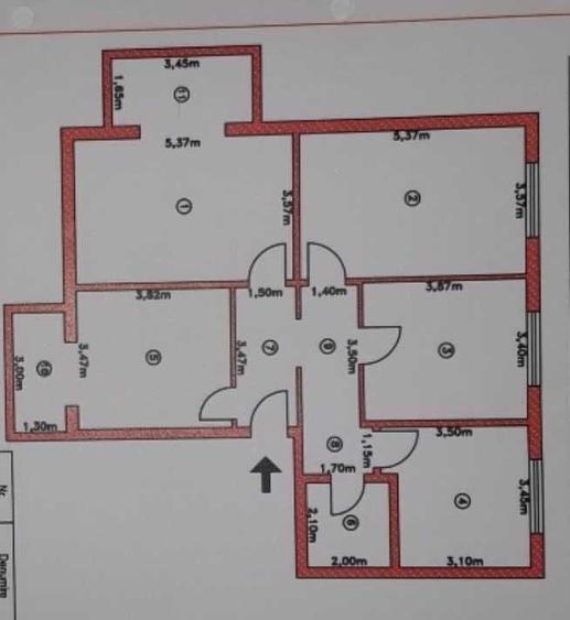 Apartament cu 4 camere decomandat în Apusului