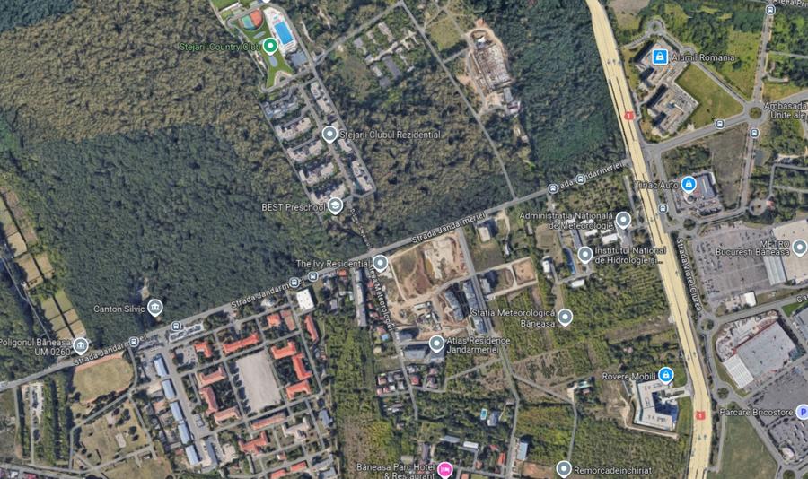 Teren Construcții intravilan de 1459 mp, în Băneasa