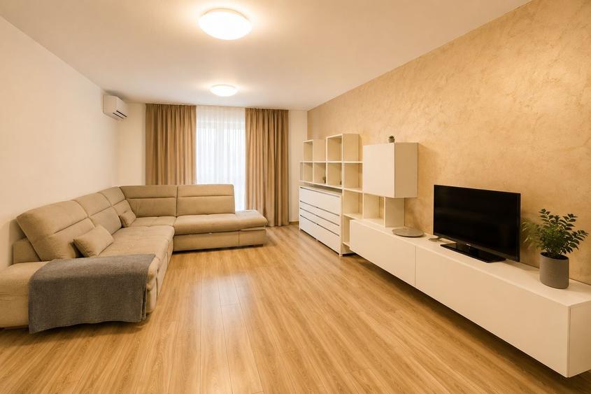 Apartament 2 camere decomandat, 56 mp, finisat, Floresti zona Terra - 4