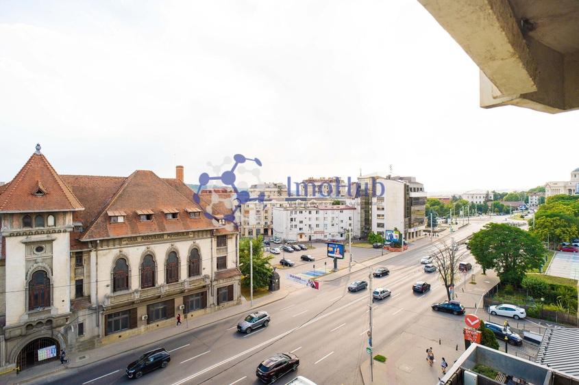 Apartament cu 2 camere decomandat, mobilat în Central