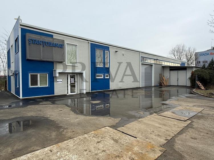 Hala industriala cu birouri, 500 mp utili, Torontal - 1