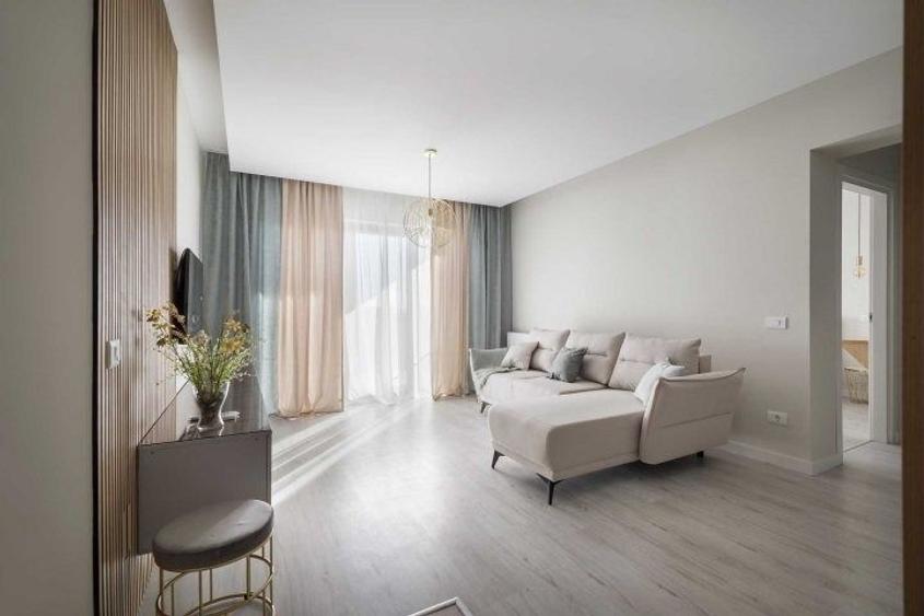 Apartament cu 2 camere semidecomandat, mobilat în Mihai Bravu