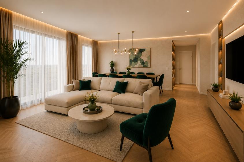 Apartament cu 2 camere decomandat în Muncii