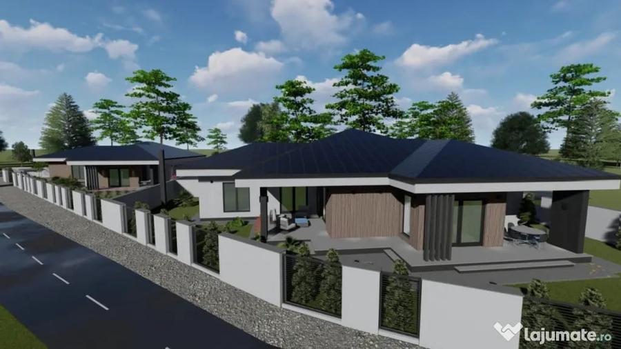 Casă cu 4 camere cu Teren 650 Mp în Central