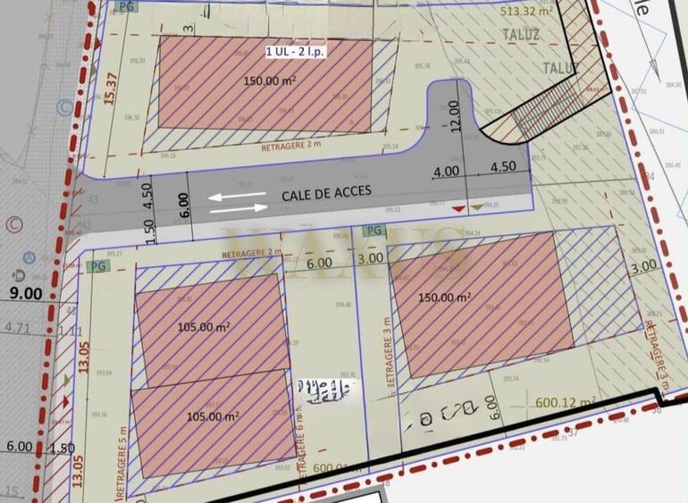 Teren Construcții intravilan de 2100 mp, în Dâmbul Rotund