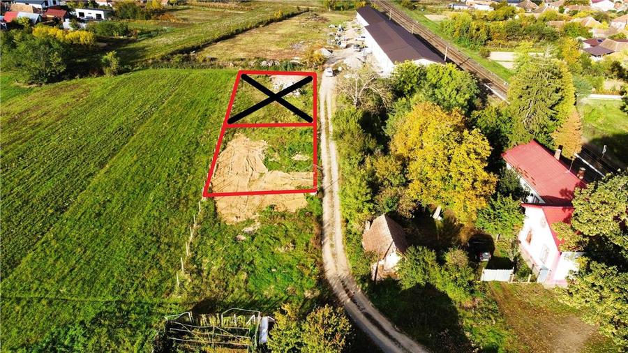 Teren Construcții intravilan de 657 mp, în Nord