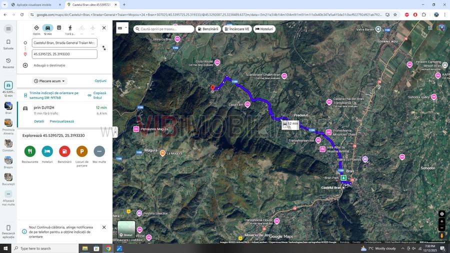 Zarnesti - Bran , 1000 mp intravilan,puz p+4, - 4