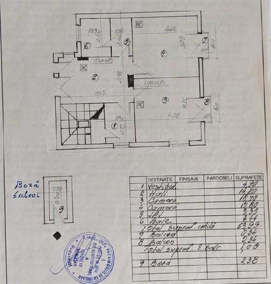 Apartament cu 2 camere decomandat în Dorobanți