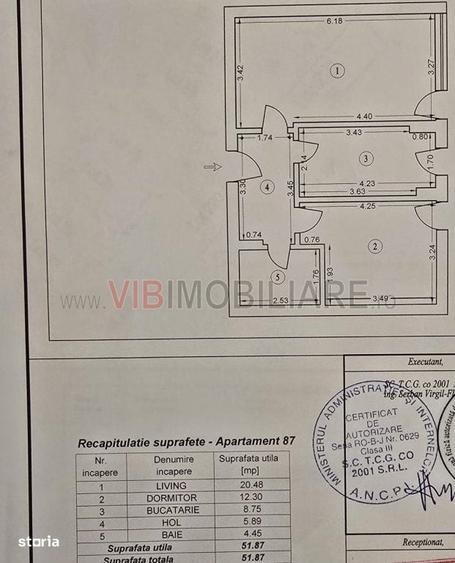 Apartament cu 2 camere decomandat în Rudeni