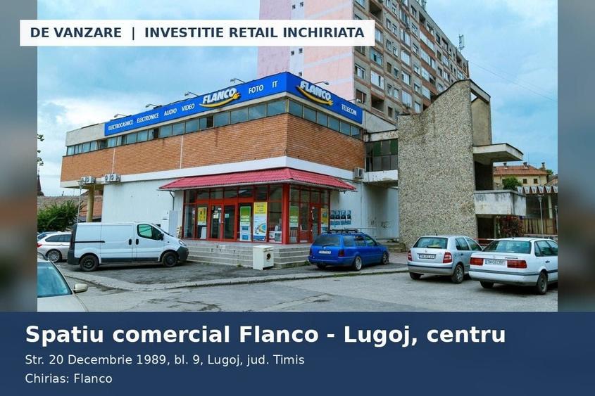 Spațiu comercial, de 433 mp, în Lugoj