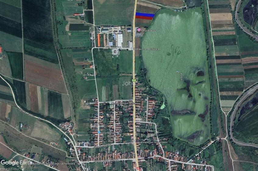 Vand teren intravilan la ie?ire din sat Rotbav, jud. Bra?ov, zona lacului !!!!