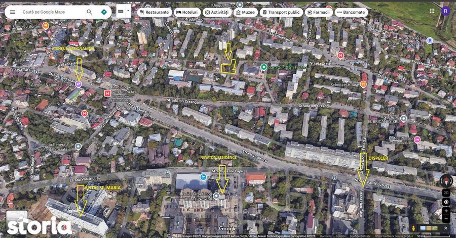 Teren de 678 mp, în Tătărași