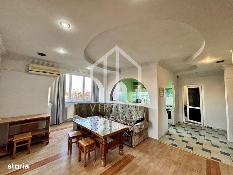 Apartament cu 3 camere, 2 balcoane, etaj 2/4, Terezian - 4
