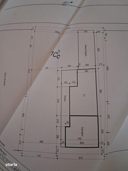 Casă cu 3 camere în Moara