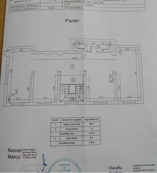 Spațiu comercial, de 215 mp, în Militari