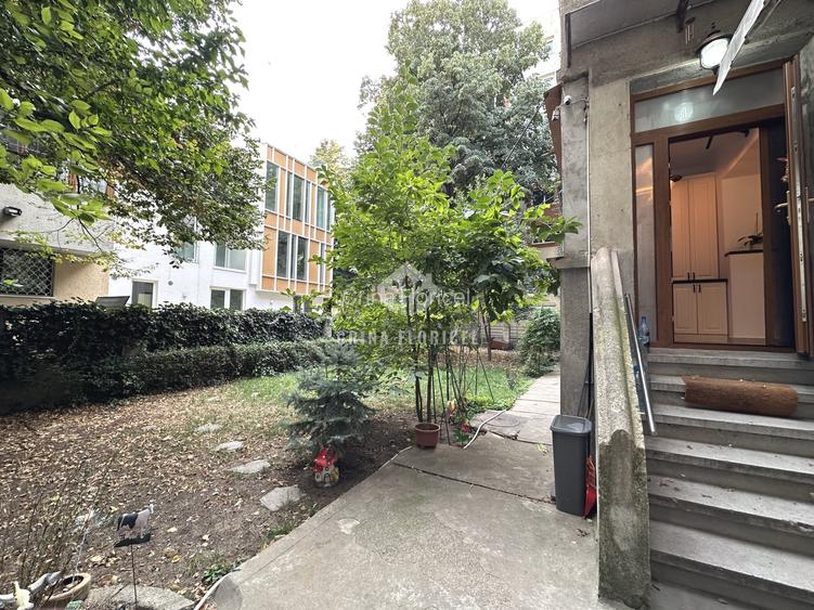 Apartament 2 camere - parter - gradina 50 mp - igienizat - Dorobanti