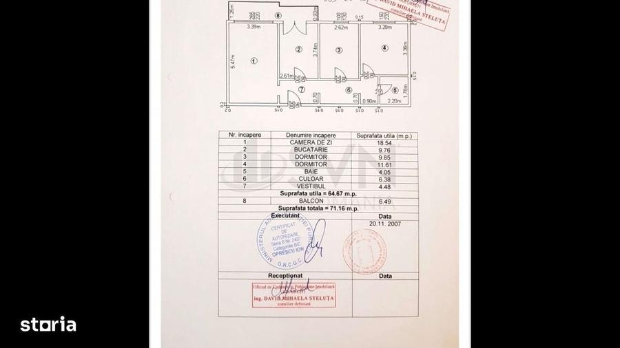 Apartament cu 3 camere în Titulescu