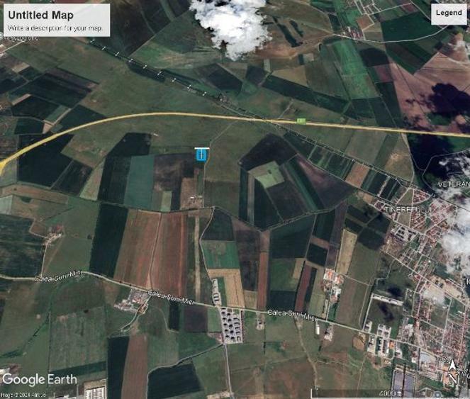 Teren agricol extravilan de 515 mp, în Turnișor