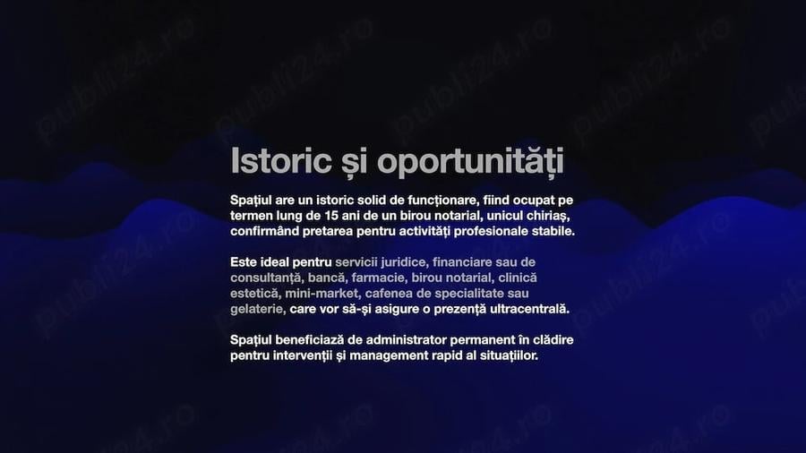 Spațiu comercial, de 81 mp, în Romană