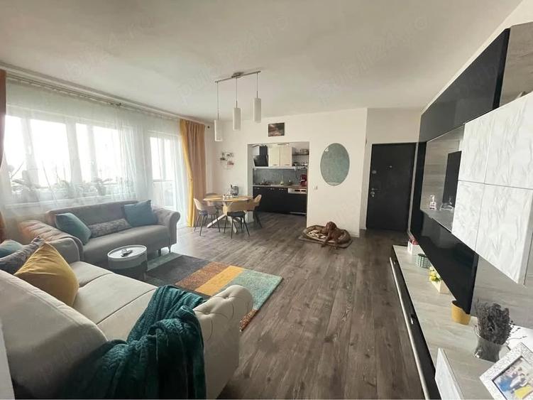 Apartament cu 2 camere semidecomandat în Florești