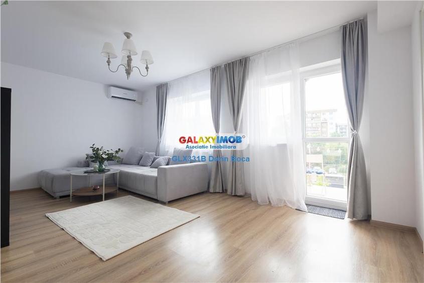 Apartament cu 2 camere semidecomandat, mobilat în Theodor Pallady