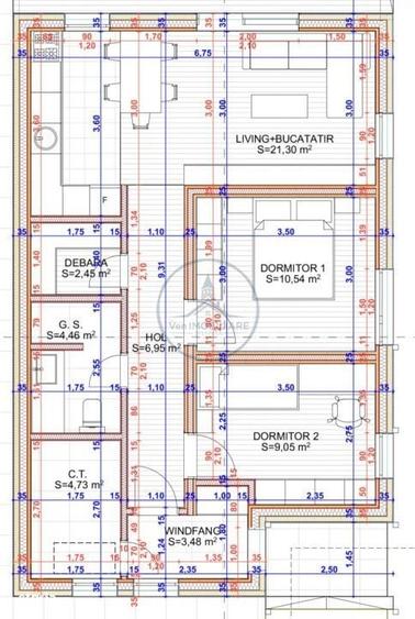 Casă cu 4 camere cu Teren 300 Mp în Central