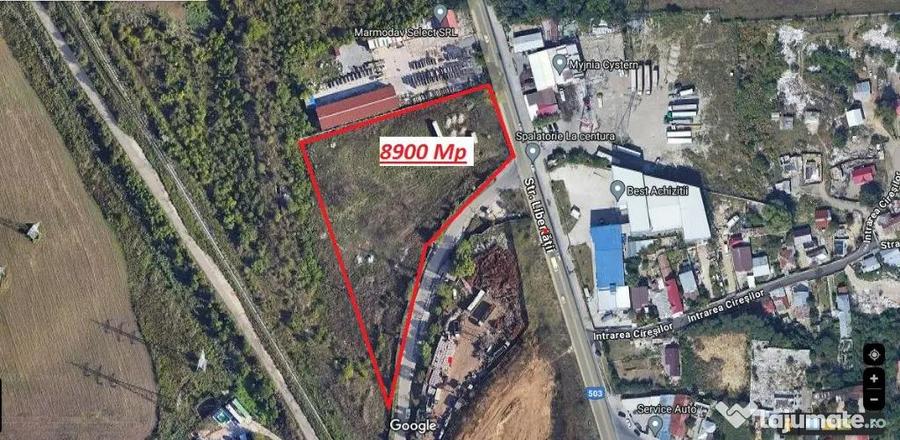 Teren de 8900 mp, în Glina