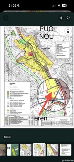 Teren de 5100 mp, în Nădășelu