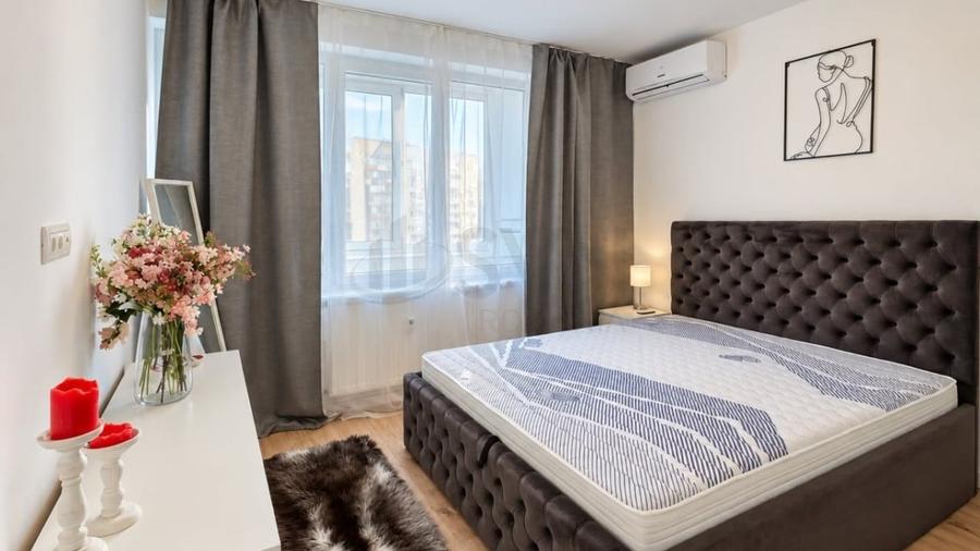 Apartament cu 2 camere semidecomandat, mobilat în Obor