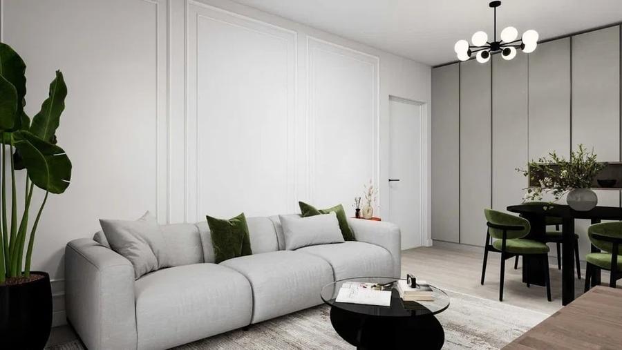 Apartament cu 2 camere decomandat, mobilat în Theodor Pallady