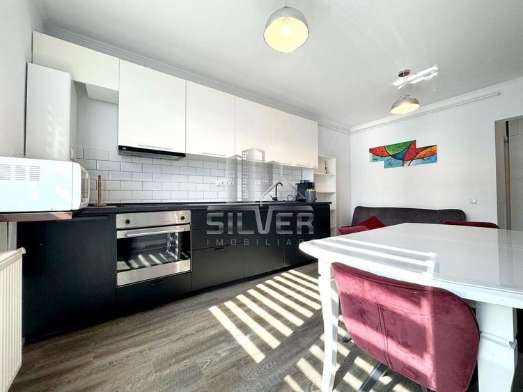 Apartament cu 2 camere semidecomandat, mobilat în Florești