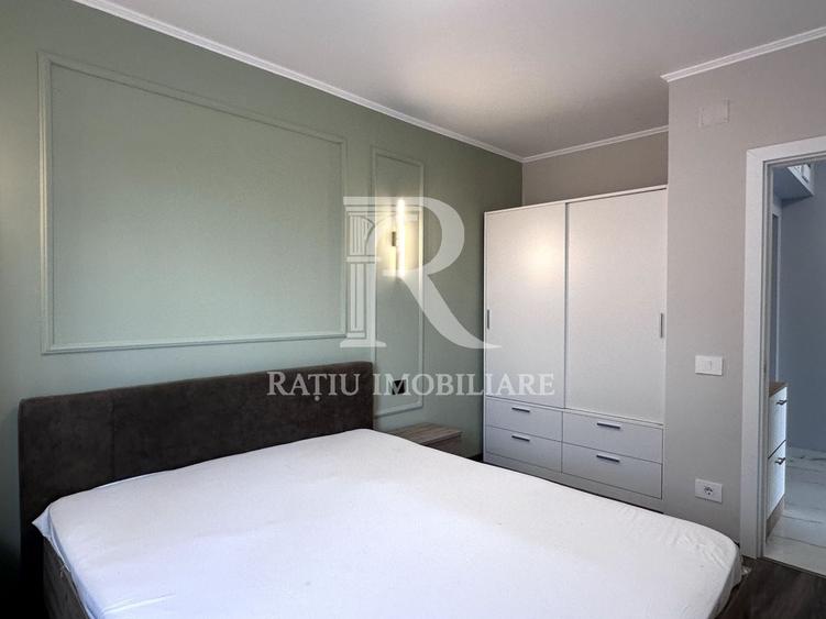 Apartament cu 3 camere decomandat, mobilat în Nufărul