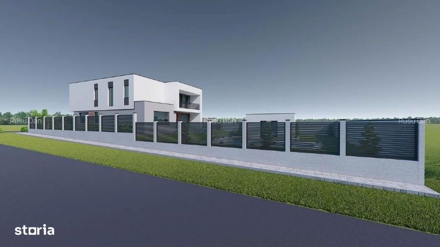 O casa construita la superlativ teren 712 mp, piscina. - 5