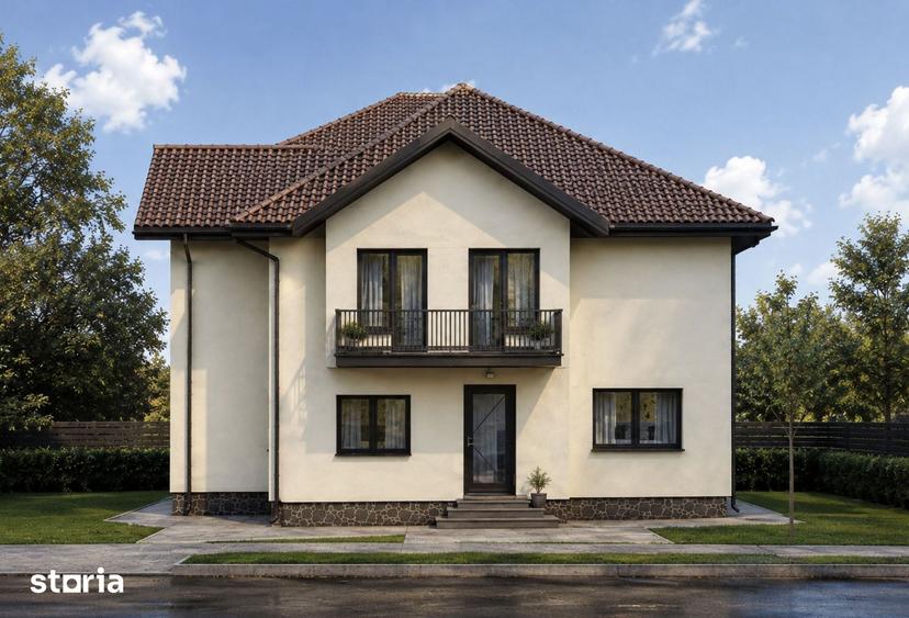 Casă cu 4 camere cu Teren 450 Mp în Lazaret