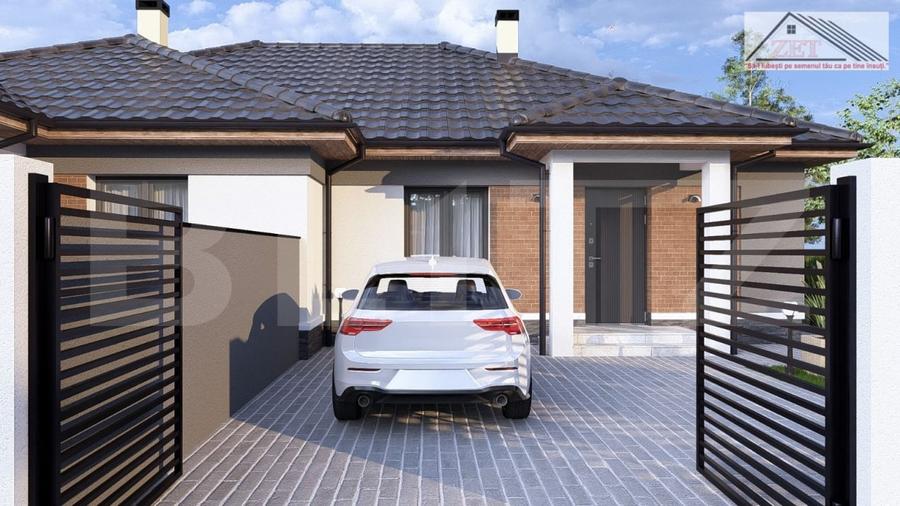 Duplex cu 3 camere cu Canalizare în Odoreu