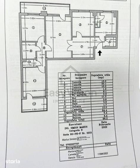 Apartament cu 4 camere decomandat în Vitan