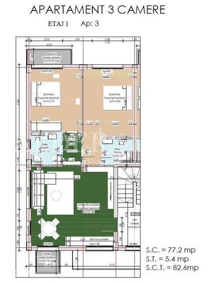 APARTAMENT 3 CAMERE, OVIDIU, LANGA LAC, DE SILVA RESIDENCES