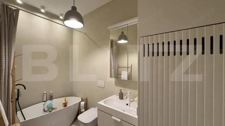 Apartament premium 3 camere mobilat/utilat cu pod, loc parcare, Brazda - 3