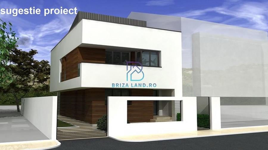 Bucurestii Noi, zona AFICity, teren 360mp, deschidere 12m. - 1