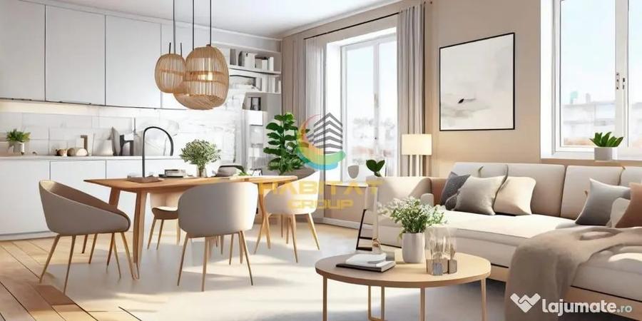 Apartament cu 3 camere decomandat în Central