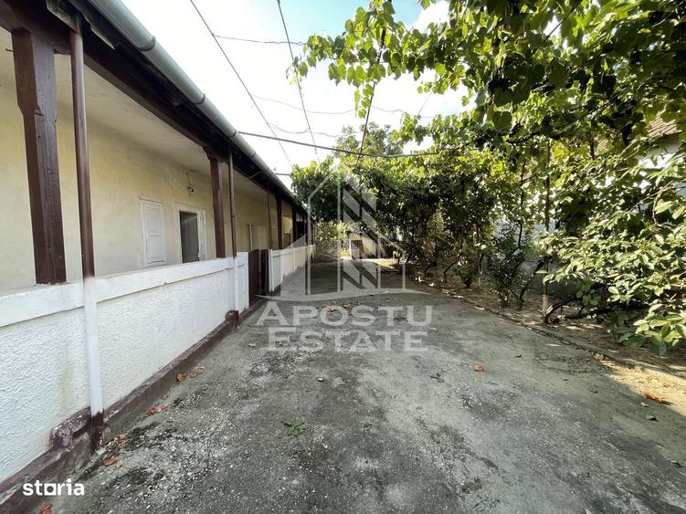 Casă cu 2 camere cu Teren 1554 Mp în Săcălaz