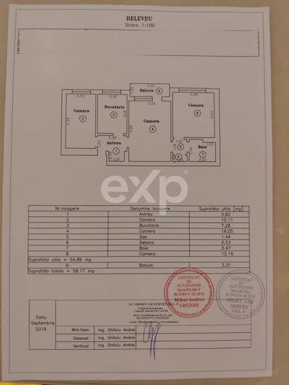 Apartament 3 camere Grigorescu, gata de mutat. - 13