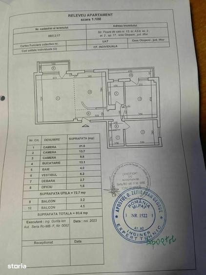 Apartament 3 Camere Otopeni | Ultracentral | 2 Min Statie Metrou M6 - 1