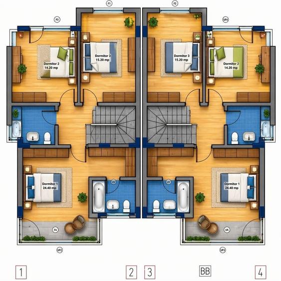 Casă individuală cu 8 camere cu Canalizare în Central